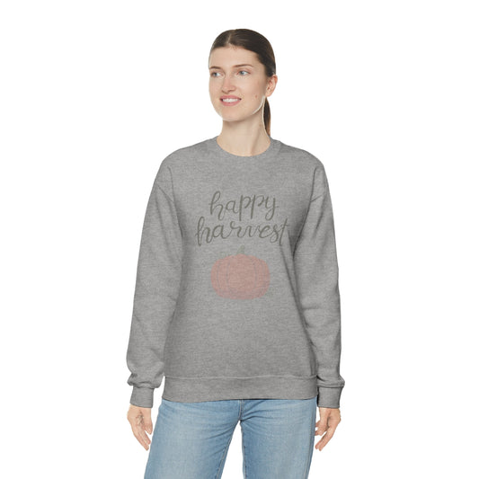 Happy Harvest Vintage - Unisex Heavy Blend™ Crewneck Sweatshirt