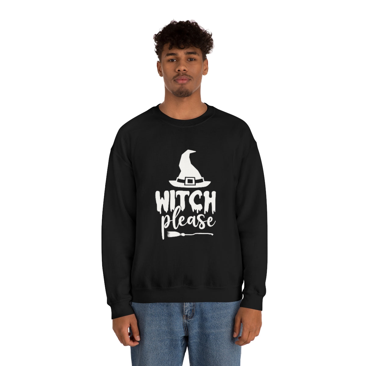 Witch Please - Unisex Heavy Blend™ Crewneck Sweatshirt