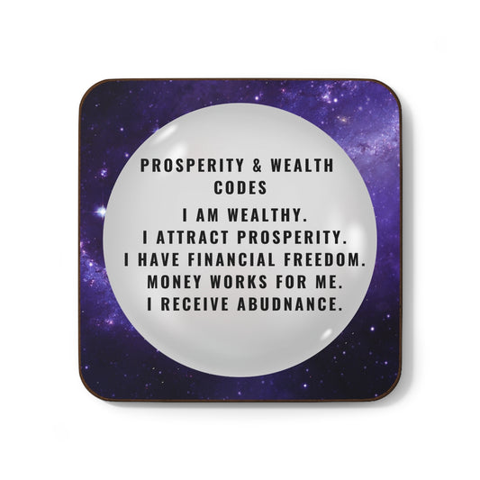 Prosperity & Wealth Code Coaster